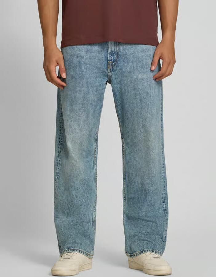 JACK & JONES JEANS INTELLIGENCE JJITED JJCLASSIC loose fit jeans light blue denim - Foto 6