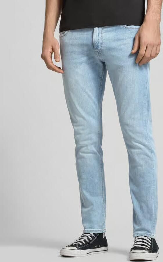 JACK & JONES JEANS INTELLIGENCE JJIGLENN JJFELIX slim fit jeans blue denim - Foto 6