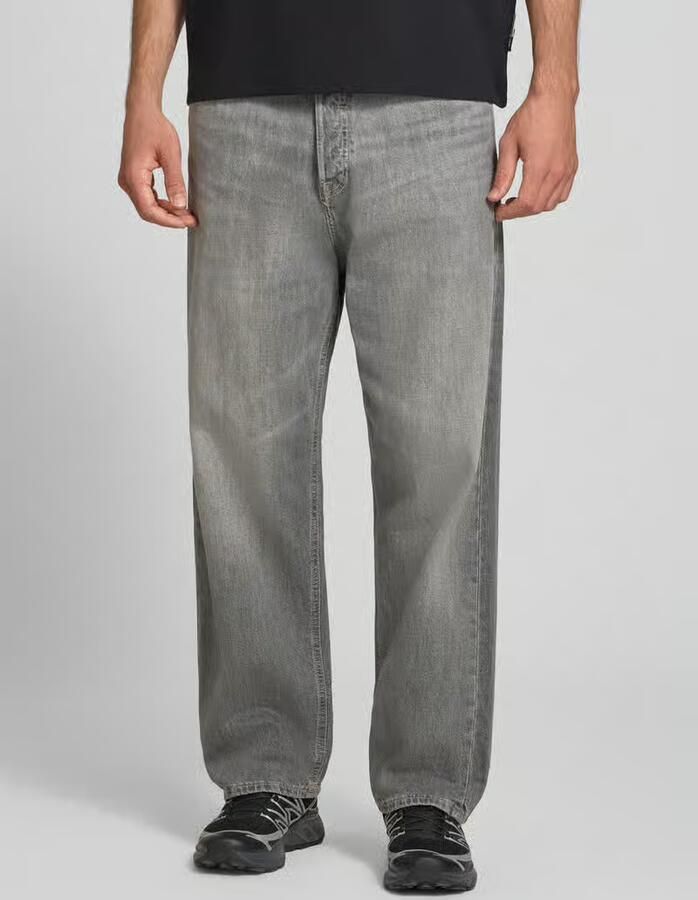 JACK & JONES JEANS INTELLIGENCE JJIALEX JJORIGINAL baggy jeans black denim - Foto 5