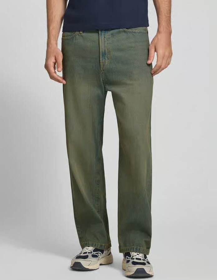 JACK & JONES JEANS INTELLIGENCE JJIALEX JJCREW baggy jeans blauw - Foto 2