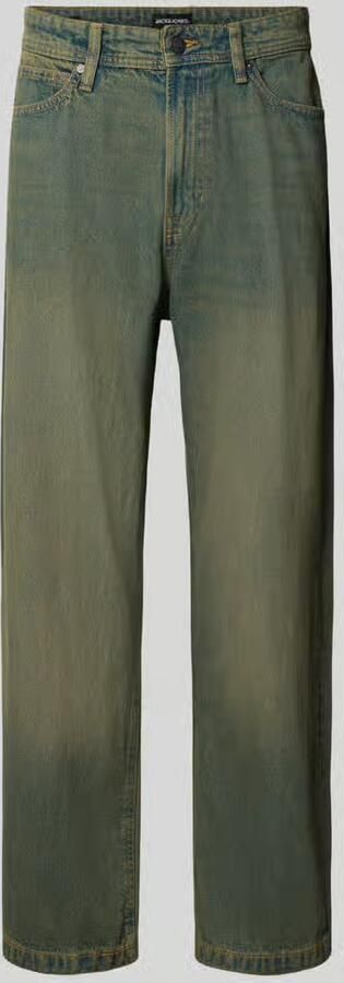 JACK & JONES JEANS INTELLIGENCE JJIALEX JJCREW baggy jeans blauw - Foto 3