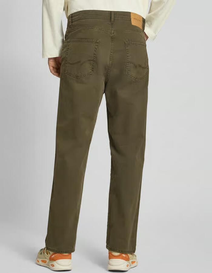 Jack & jones straight fit jeans van puur katoen model 'ALEX ORIGINAL'