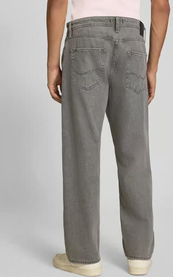 Jack & jones straight fit jeans van puur katoen model 'Eddie'
