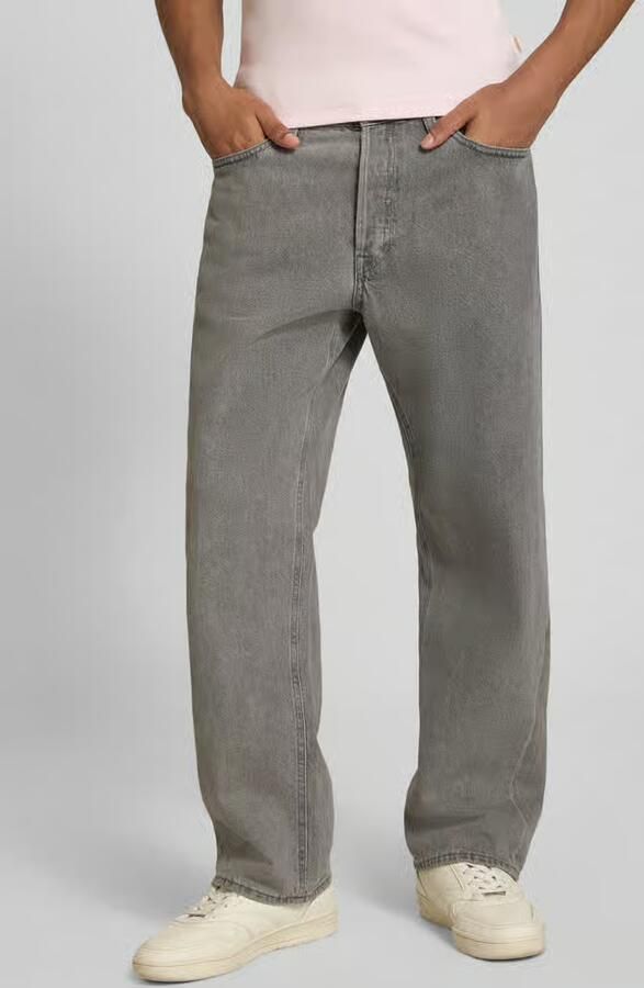 Jack & jones straight fit jeans van puur katoen model 'Eddie' - Foto 3