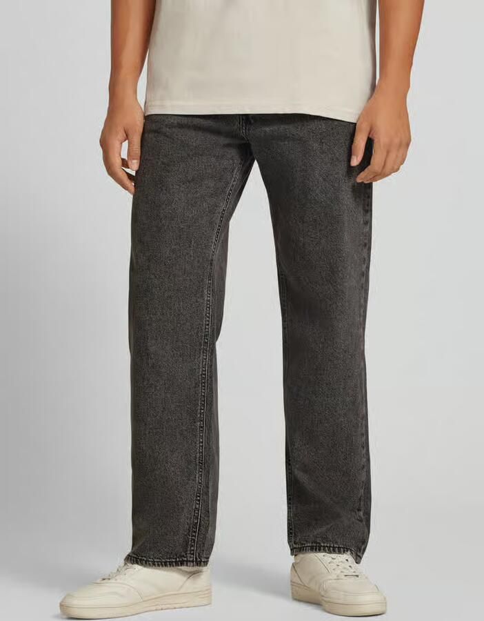 Jack & jones straight fit jeans van puur katoen model 'Eddie' - Foto 3