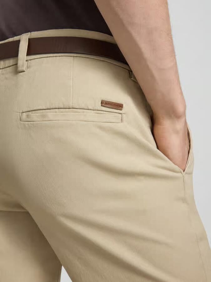 Jack & jones straight fit short met afneembare riem model 'Adam'
