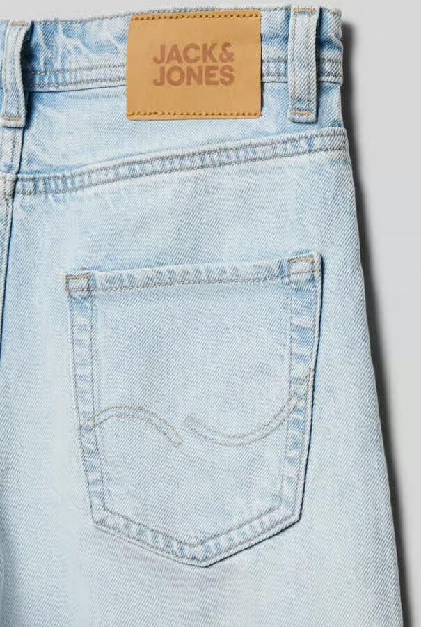 Jack & jones straight fit short met logopatch model 'Alex'