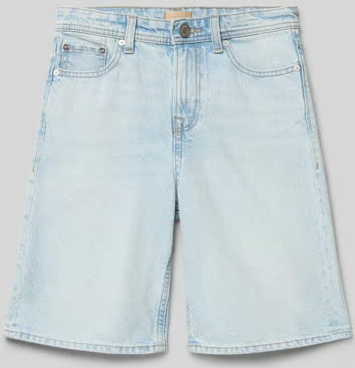 Jack & jones straight fit short met logopatch model 'Alex' - Foto 2