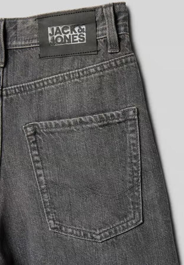 Jack & jones straight fit short met logopatch model 'Tony' - Foto 4