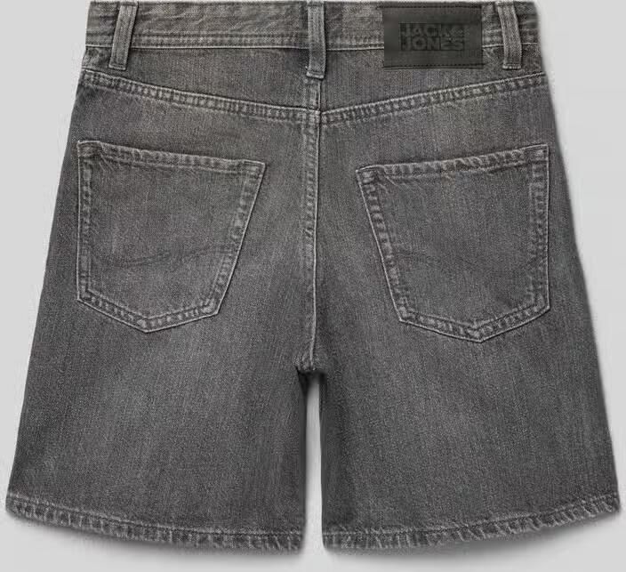 Jack & jones straight fit short met logopatch model 'Tony' - Foto 4