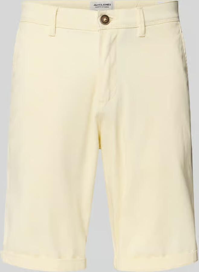 Jack & jones straight fit short met steekzakken model 'Bowie' - Foto 2