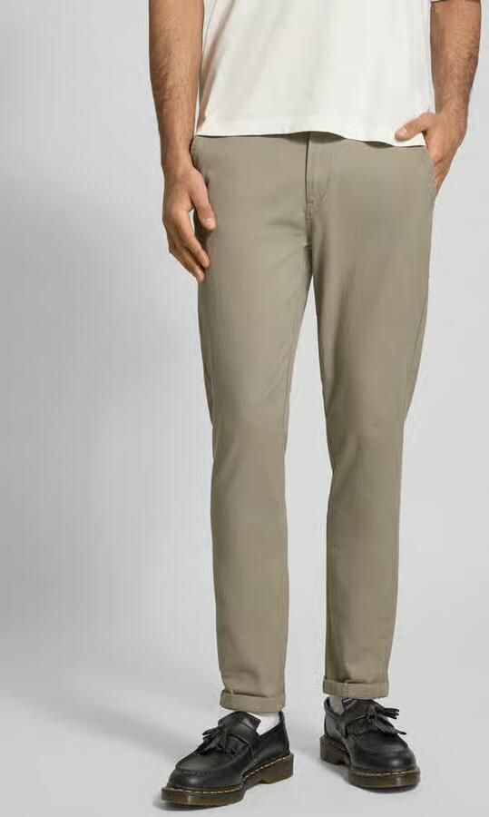 Jack & jones Straight fit stoffen broek van katoenmix model 'MARCO FURY' - Foto 6