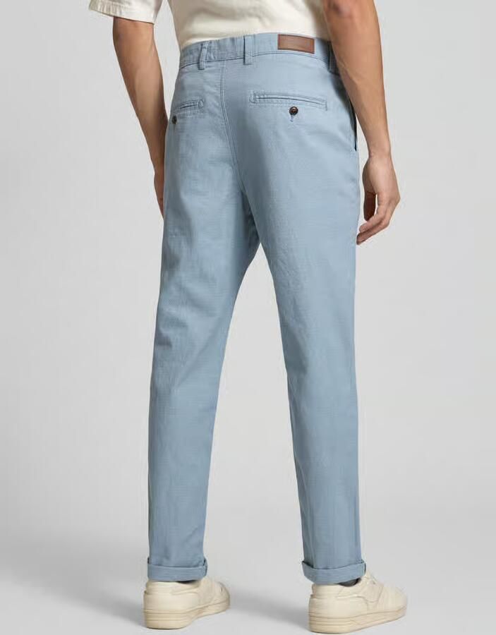 Jack & jones Straight fit stoffen broek van Katoenmix Model 'MARCO FURY' - Foto 2