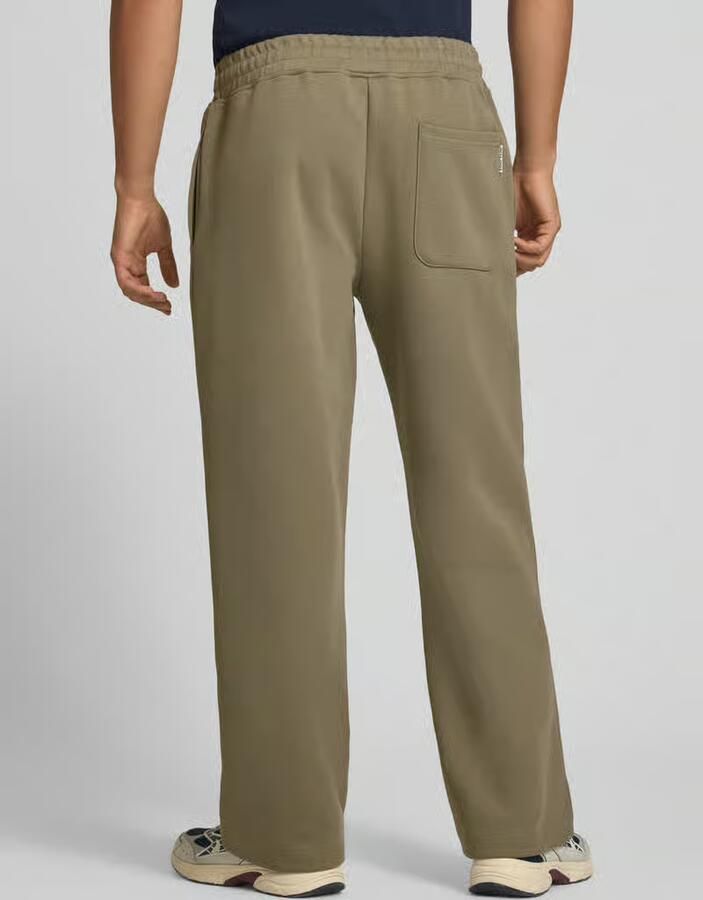 Jack & jones straight fit sweatpants met elastische band - Foto 2