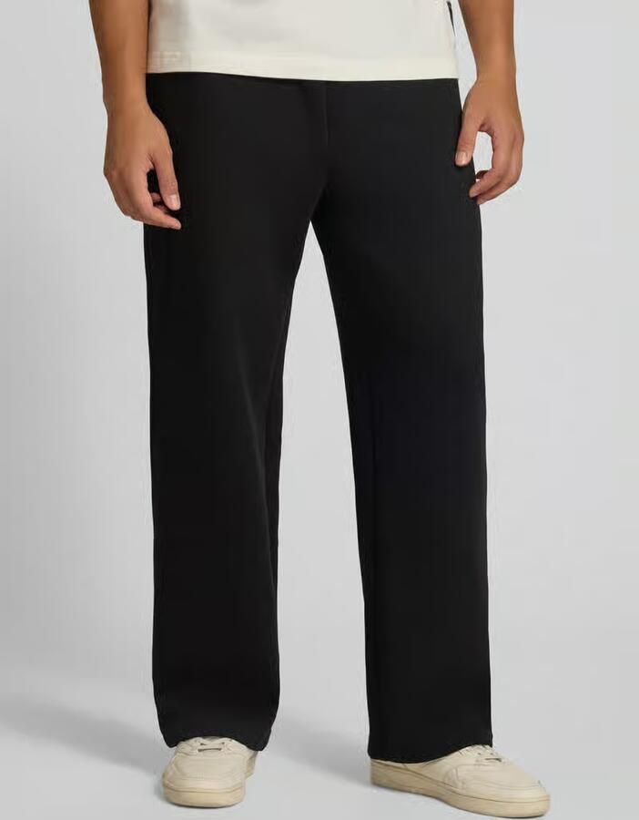 JACK & JONES PANTS STUDIO JPSTBILL wide leg joggingbroek zwart - Foto 3