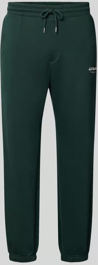 Jack & jones straight fit sweatpants van katoenmix model 'Kane' - Foto 4
