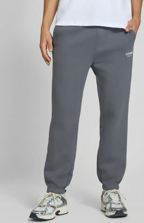 Jack & jones straight fit sweatpants van katoenmix model 'Kane' - Foto 4