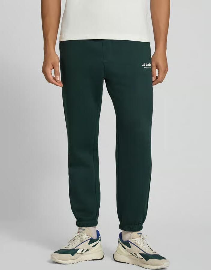 Jack & jones straight fit sweatpants van katoenmix model 'Kane' - Foto 3