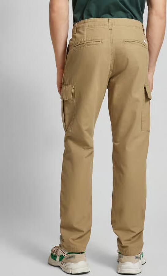 Jack & jones Straight leg cargobroek met steekzakken model 'BARKLEY'