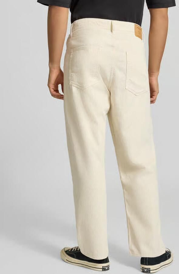 Jack & jones Straight leg corduroy broek van puur katoen model 'ALEX' - Foto 2