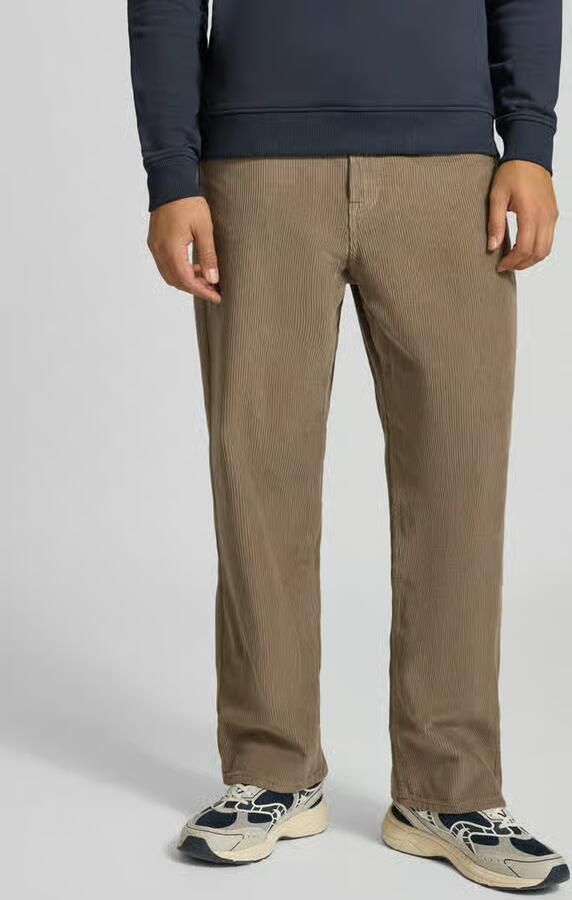 Jack & jones Straight leg corduroy broek van puur katoen model 'ALEX' - Foto 3
