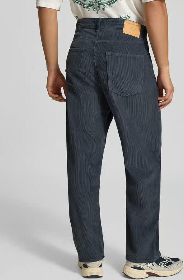 Jack & jones Straight leg corduroy broek van puur katoen model 'ALEX' - Foto 2