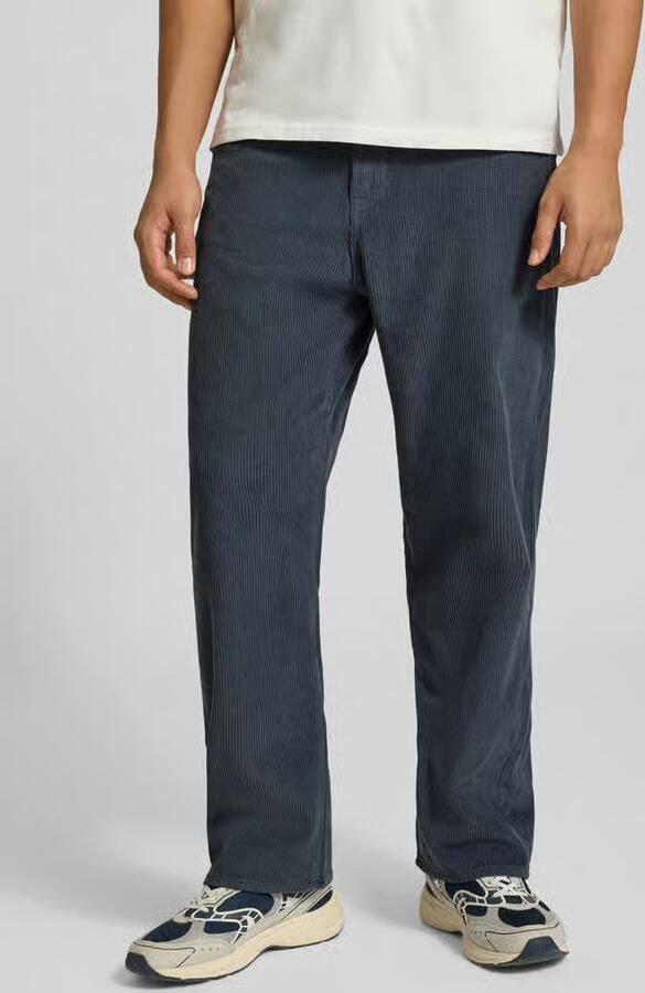 Jack & jones Straight leg corduroy broek van puur katoen model 'ALEX' - Foto 3