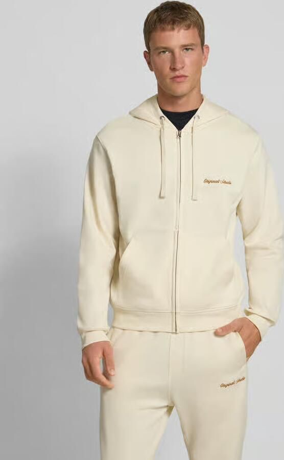 Jack & jones Sweatjack met kangoeroezak en ritssluiting - Foto 3
