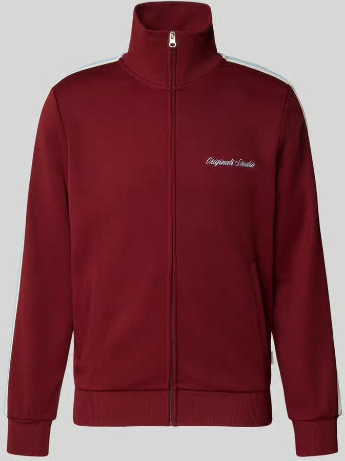 Jack & jones sweatjack met opstaande kraag model 'COTEDAZUR' - Foto 2