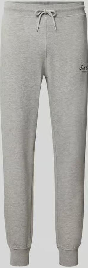 JACK & JONES PANTS STUDIO JPSTGORDON regular joggingbroek grijs - Foto 4
