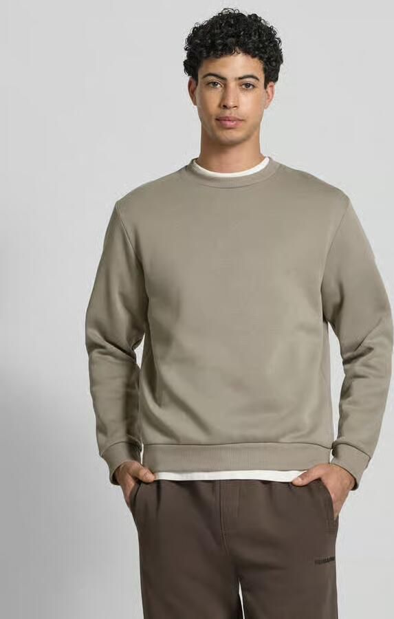 Jack & jones Sweatshirt met geribde boorden Model 'BRADLEY' - Foto 2