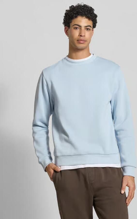 Jack & jones Sweatshirt met geribde boorden Model 'BRADLEY' - Foto 4