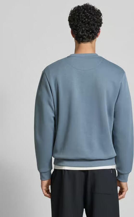 Jack & jones Sweatshirt met geribde boorden Model 'BRADLEY' - Foto 2