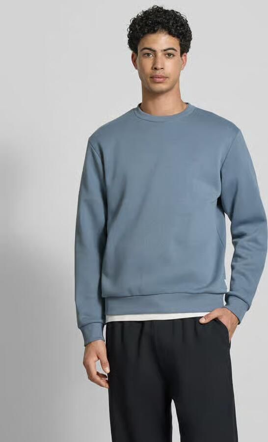 Jack & jones Sweatshirt met geribde boorden Model 'BRADLEY' - Foto 3