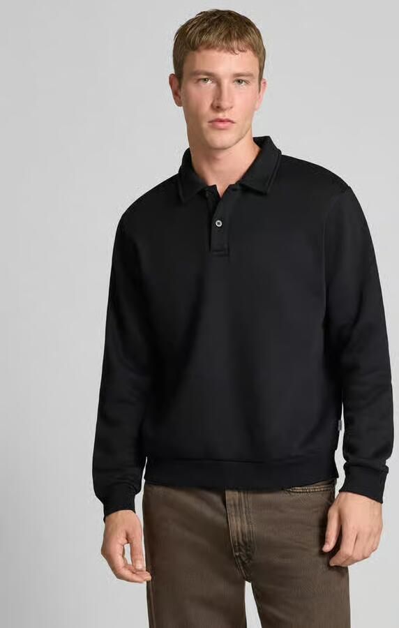 Jack & jones Polo Shirt Lange Mouw Jack & Jones Bradley Polo Sweatshirt - Foto 9