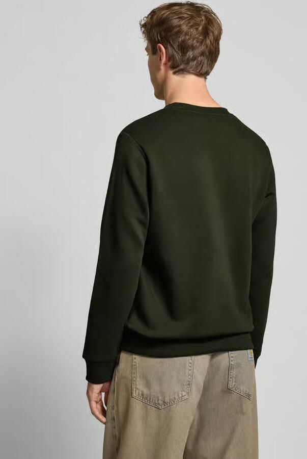 Jack & jones Sweatshirt met labelprint model 'BRANDY' - Foto 4