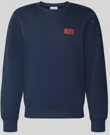 JACK & JONES regular fit sweater met logo donkerblauw - Foto 4