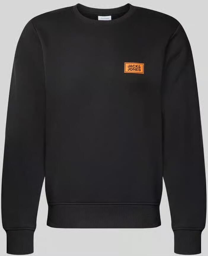 Jack & jones Sweatshirt met labelprint model 'RUSH'