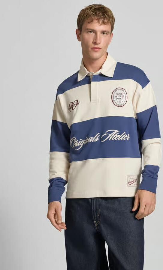 Jack & jones Sweatshirt met polokraag model 'SALAMANCO' - Foto 3