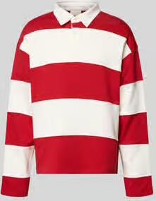 Jack & jones Sweatshirt met polokraag model 'UPSTATE'