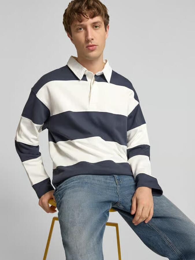 Jack & jones Sweatshirt met polokraag model 'UPSTATE' - Foto 3