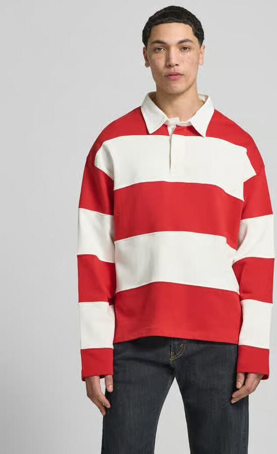 Jack & jones Sweatshirt met polokraag model 'UPSTATE' - Foto 2