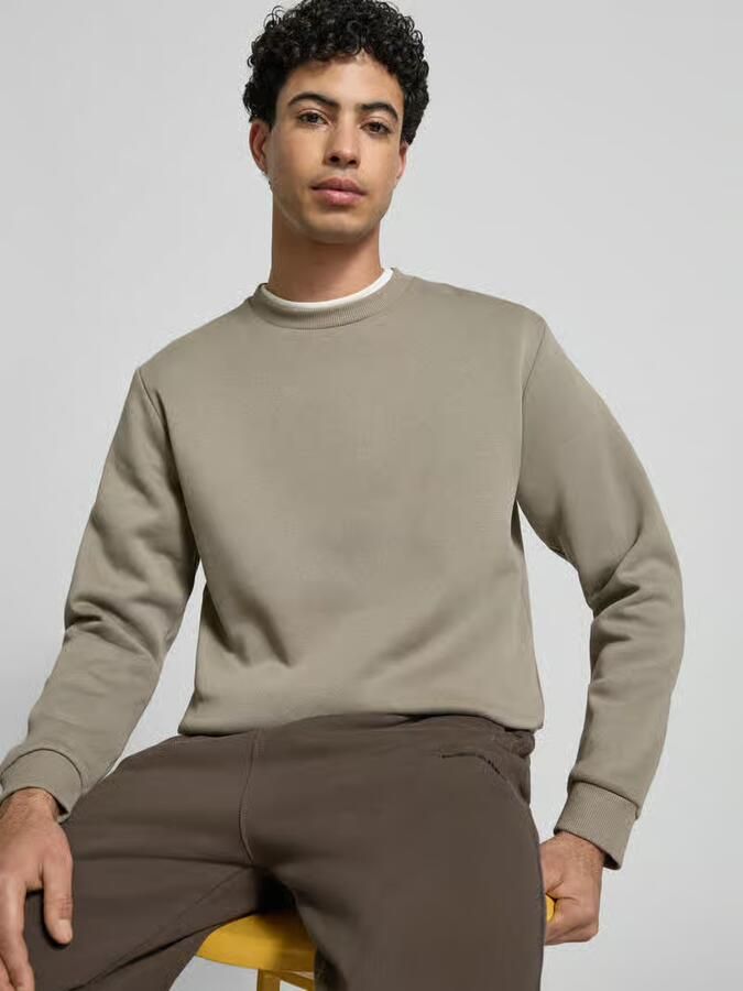Jack & jones Sweatshirt met ribboorden model 'BRADLEY' - Foto 2