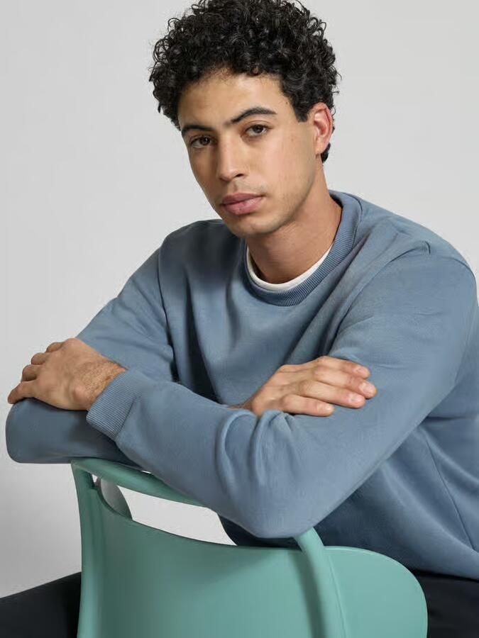 Jack & jones Sweatshirt met ribboorden model 'BRADLEY' - Foto 2