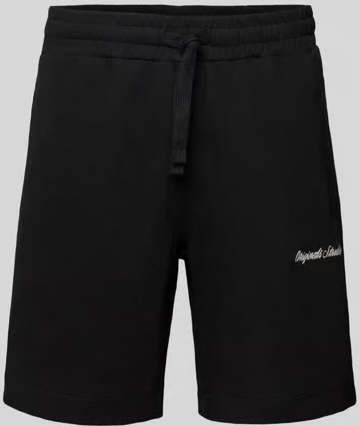 Jack & jones Sweatshorts met labelstitching model 'KARL' - Foto 3