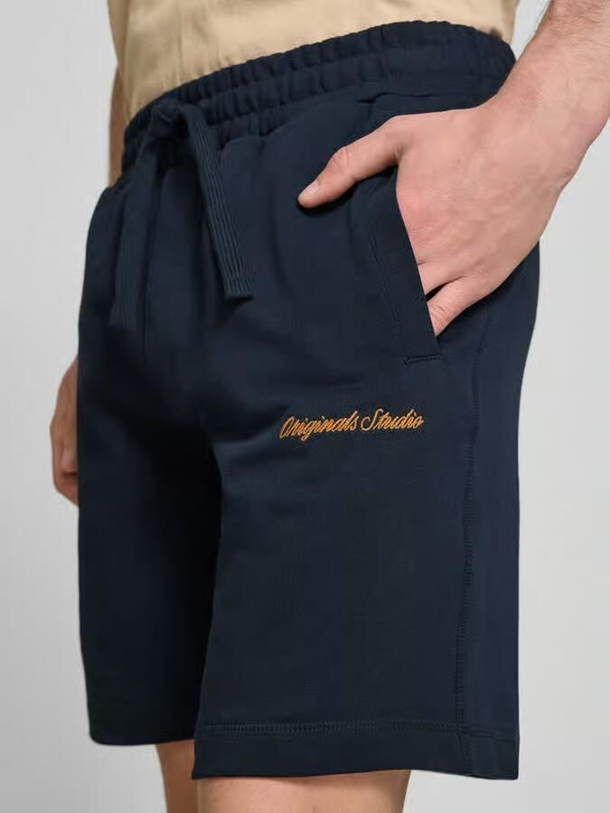 Jack & jones Sweatshorts met labelstitching model 'KARL' - Foto 2