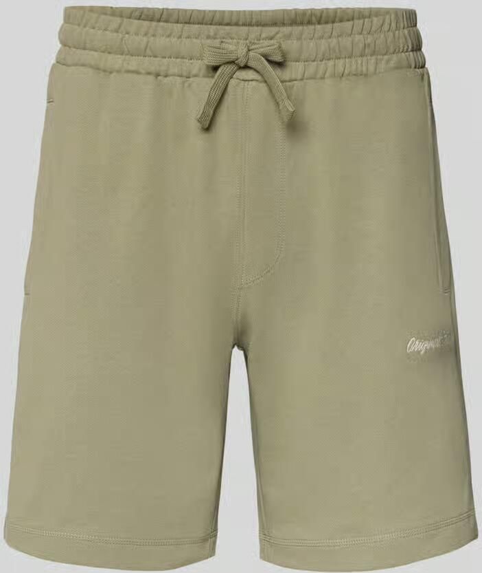 Jack & jones Sweatshorts met labelstitching model 'KARL' - Foto 3