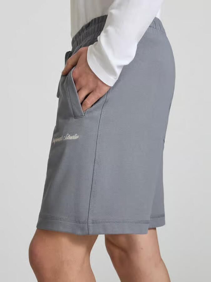 Jack & jones Sweatshorts met labelstitching model 'KARL' - Foto 2