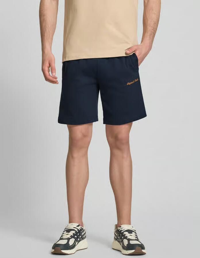 Jack & jones Sweatshorts met labelstitching model 'KARL' - Foto 4