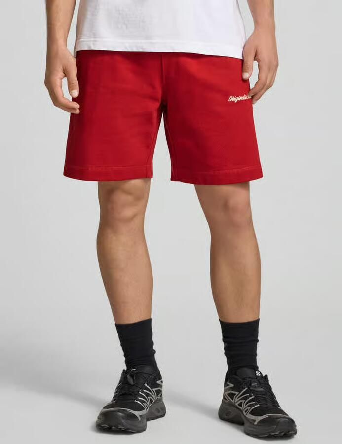 Jack & jones Sweatshorts met labelstitching model 'KARL' - Foto 2